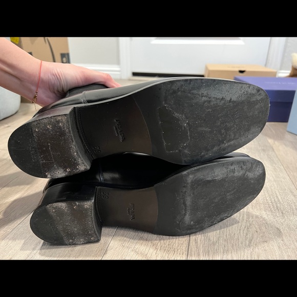 Prada leather ankle boots - Picture 6 of 6